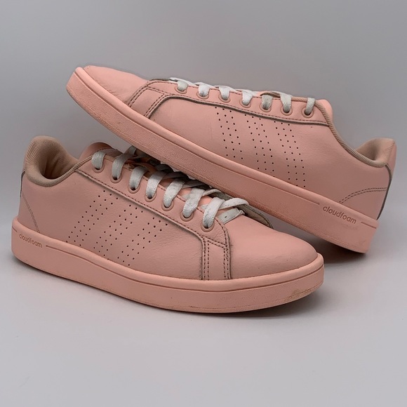 adidas cloudfoam advantage pink